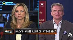 Macy's CEO on earnings: Did see some shortfalls from credit income