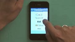 How to Activate Email Accounts in iPhone : iPhone Tips