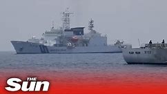 US, Japan, Philippines warships carry out joint naval exercises amid tensions with China