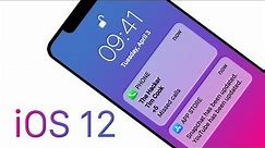 Introducing iOS 12: Concept Trailer