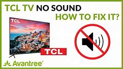 TCL TV No Sound (Digital Optical) - How to FIX?