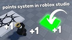[NEW!] HOW TO MAKE A POINTS SYSTEM IN ROBLOX STUDIO!