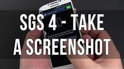 How to take a Screenshot on the Samsung Galaxy S4