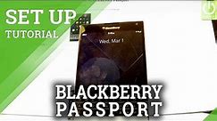 How to Set Password on BLACKBERRY Passport - Active Screen Lock