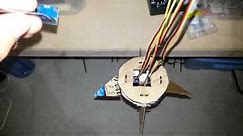 Arduino rocket stabilization system proof of concept V0.2 (fin demo model)