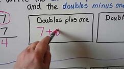 Grade 1 Math 3.5, Doubles plus 1 & Doubles minus 1