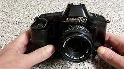 Canon T90, 1986, flagship FD mount camera