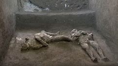 Two preserved bodies from Pompeii eruption discovered | World News | Sky News
