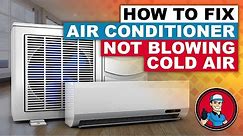 How to Fix Air Conditioner Not Blowing Cold Air | HVAC Training 101