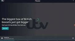 The ITV Hub App.