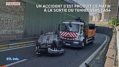 Charleroi: un accident sur l'A54 fait deux blessés et provoque d'importants bouchons