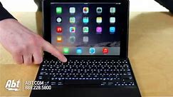 Zagg Folio Backlit iPad Air 2 Keyboard Case ID6ZFKBB0 Overview