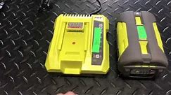 Ryobi 40v battery charging problem / FIX - direct warranty replacement department - 877 655 5250