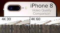 4K Comparison on iPhone 8 - Worse Quality with 4K 60?!