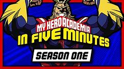 My Hero Academia in 5 MINUTES (Season 1)