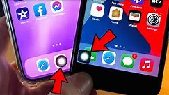 How To Add Home Button to iPhone Screen!