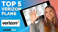 Top 5 Verizon Plans for 2022 | Which Verizon Plan is BEST?