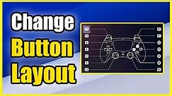How to Change Button Layout on PS5 Controller (Best Tutorial)