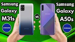 Samsung Galaxy M31s vs Samsung Galaxy A50s - OFFICIAL SPECIFICATIONS Comparison