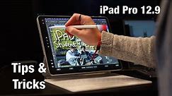How to use 12.9 iPad Pro M2 + Tips/Tricks!