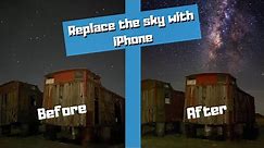 How to change the sky on iPhone photos. A Skylab app tutorial 2020