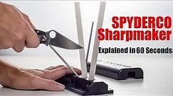 Spyderco Sharpmaker Explained in 60 Seconds