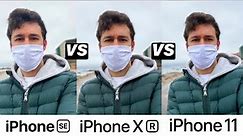 iPhone SE vs iPhone XR vs iPhone 11, TEST CAMARA EXTREMO ✅