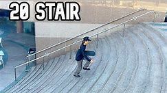 Huge 20 Stair Handrail Just For Fun!?!?