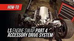 LS Engine Swap On A Budget Part 4 - Accessory Drive System