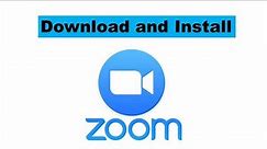 How to Download and Install Zoom - Windows 10