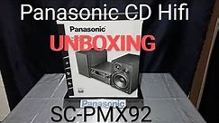 Panasonic UNBOXING SC-PMX92EG-K CD+USB+DAB+BLUETOOTH Stereo System 001