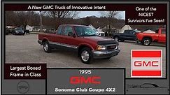 1995 GMC Sonoma SLE Club Coupe 4X2 | In Depth Review | Walk Around Video