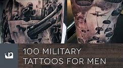 100 Military Tattoos For Men