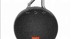 JBL Clip 3, Black - Waterproof, Durable & Portable Bluetooth Speaker - Up to 10 Hours of Play - Includes Noise-Cancelling Speakerphone & Wireless Streaming
