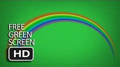 Free Green Screen - Rainbow