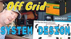 12 volt system design and battery selection for off grid living on a small boat
