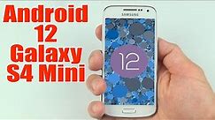 Install Android 12 on Galaxy S4 Mini (LineageOS 19.1) - How to Guide!