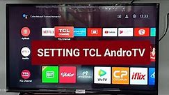 TCL Android TV SETTING / FACTORY RESET