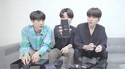 BTS Unboxes the Samsung Galaxy S20+ 5G BTS Edition