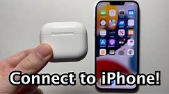 How to Connect AirPods (3rd Gen or ANY) to iPhone & Set Up!