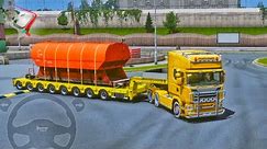 Wagon Orange Transporting Nuremberg to Prague - Truckers of Europe 3 Trends