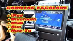 Cadillac Escalade: How To Install Isimple Connect For Iphone, Bluetooth, Usb And Android