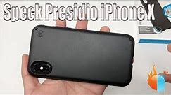 iPhone X Speck Presidio Case in Black Review