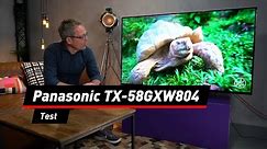 Panasonic TX-58GXW804: Smart-TV mit vielen Extras.