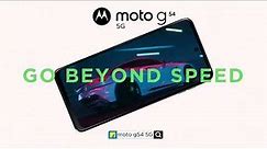 Go Beyond Speed with #motog54 5G featuring Segment’s 1st 12+256GB 5G Smartphone | Launching 6 Sept.