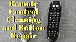 TV Remote Control Cleaning and Button Repair