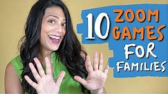 10 UNIQUE ZOOM GAMES FOR FAMILIES | Fun Virtual Online Activities for Parents, Therapists & Teachers