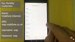 How to Add APN SETTINGS on Vodafone UK | 4G LTE internet Settings for Android