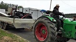 Große Oldtimer Heimreise vom schönsten Fest des Jahres 14. Traktortreffen in Kradenbach 23.07.2023