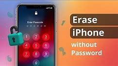 [3 WAYS] How To Erase or Factory Reset iPhone without Passcode | iOS 16 Supported!